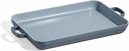 Our Place Griddle Pan - Nonstick Ceramic Stovetop Griddle & Sheet Pan | Toxin-Free, Ergonomic Handles | 5 Qt Capacity, Oven Safe to 450°F | Blue Salt