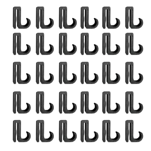 30-Pack String Light Clips for Pergolas - Secure and Easy Installation