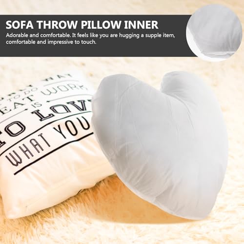 Heart Shape Pillow Insert - PP Cotton Filler for Sofa & Bedding Decor