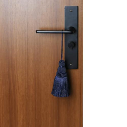 Navy Decorative Tassel with Loops 9.5 Inch Pack of 2 - Home Decor