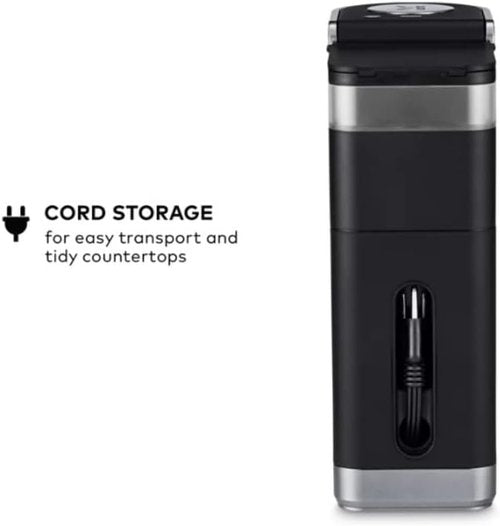 Keurig K-Mini Plus Coffee Maker - Compact 5-Inch Brewer with K-Cup Pod Storage | Black, 6-12 Cups