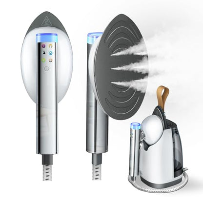 Garment Steamer with 2-in-1 Vertical & Handheld Design, Auto Shut-Off
