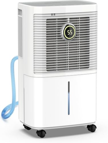 Dehumidifier for Basement 2500 Sq.Ft, 34 Pints, Quiet Compressor - Variation of 34 Pints / 2500 Sq.Ft