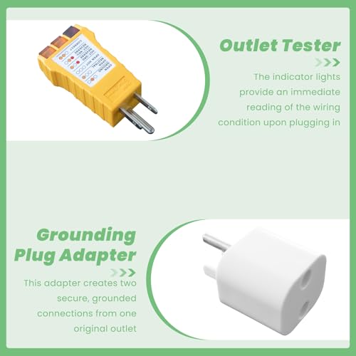 Grounding Mattress Pad 54x78 Inches - Conductive PU Leather Earth Connection Sheet with Outlet Tester & Cord
