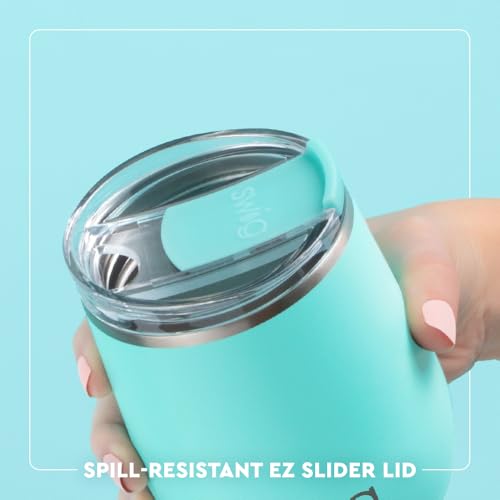 Christmas Bows Swig Life 12oz Insulated Wine Tumbler with Lid - Stainless Steel