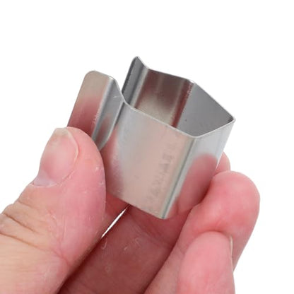 30 Pcs Stainless Steel Screen Installer Clips for Window Replacement