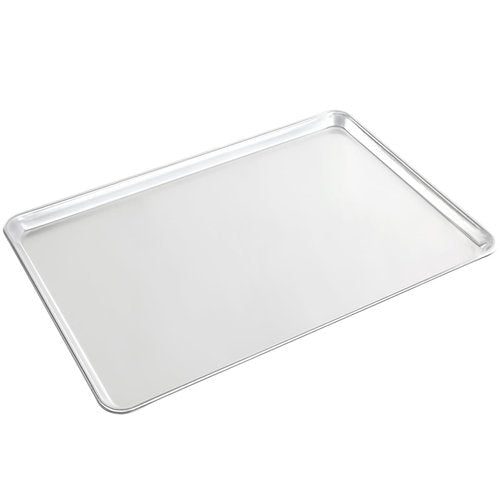 Chef Approved 26" Wide Aluminum Sheet Pan - Heavy-Duty Baking Bun for Restaurants | 26"W x 18"D x 1.13"H, 16-Gauge