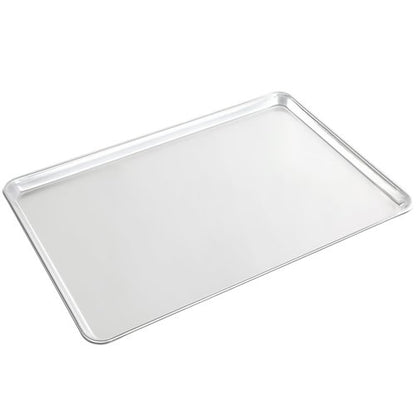 Chef Approved 26" Wide Aluminum Sheet Pan - Heavy-Duty Baking Bun for Restaurants | 26"W x 18"D x 1.13"H, 16-Gauge