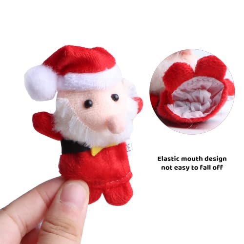 Christmas Advent Calendar with Plush Animal Finger Puppets - 24 Days Kids Countown
