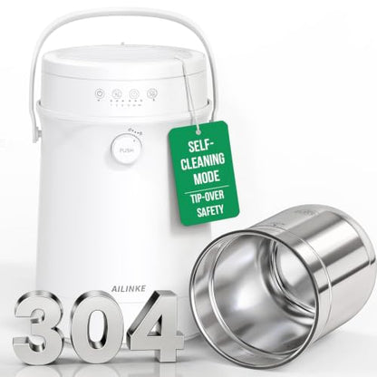 Small Stainless Steel Warm Mist Humidifier 4L with Self-Cleaning for Bedroom