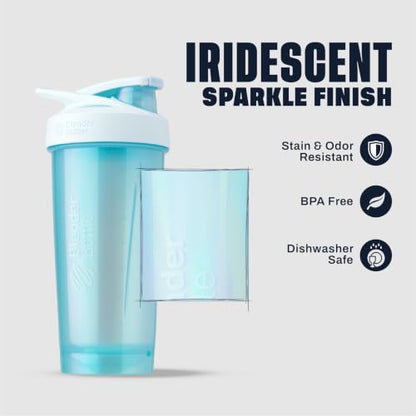 Sport Flip Tritan Shaker Bottle 28 oz Blue Haze - Protein & Water Bottle