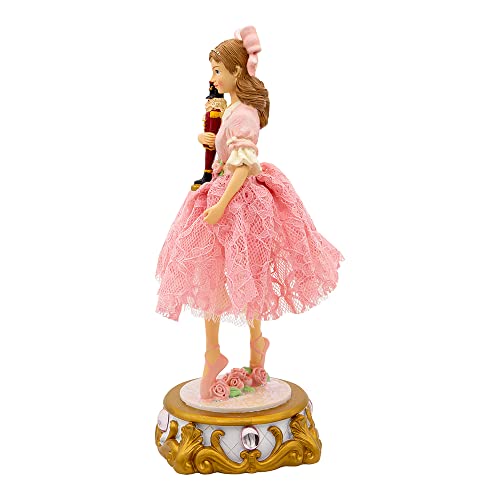 Clara Ballet Nutcracker Musical Deco - 11.25 Inch Resin Table Ornament