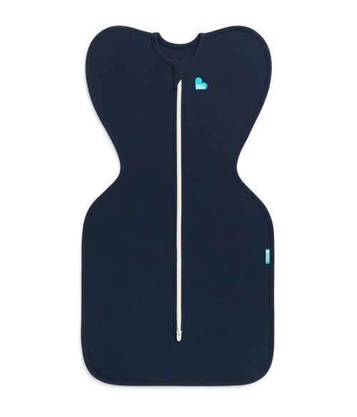 Love To Dream Swaddle UP - Baby Sleep Sack for Self-Soothing | 1.0 TOG, Medium 13-19 lbs, Navy