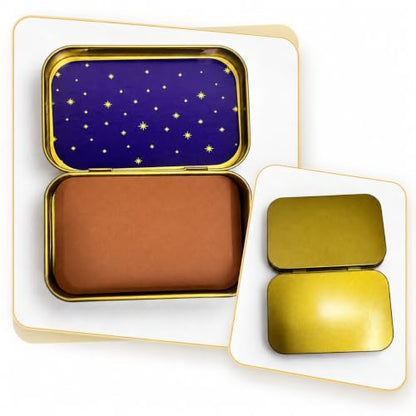 Mini Nativity Scene Set in Tin Box - 5 Pieces Christmas Figures & Keepsake
