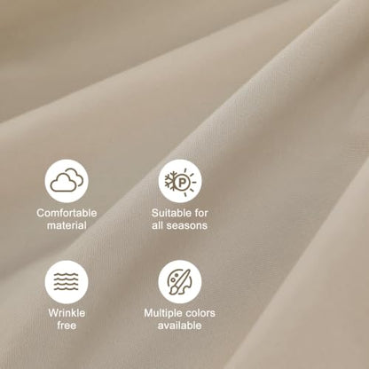 3-Piece Baby Crib Bedding Set with Ruffle Comforter and Fitted Sheet