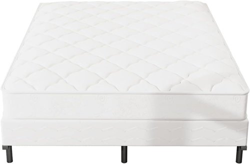 JetO Metal Bed Frame - Sturdy Heavy-Duty Platform Bed with 9 Legs Support | Black King Size, Easy to Assemble