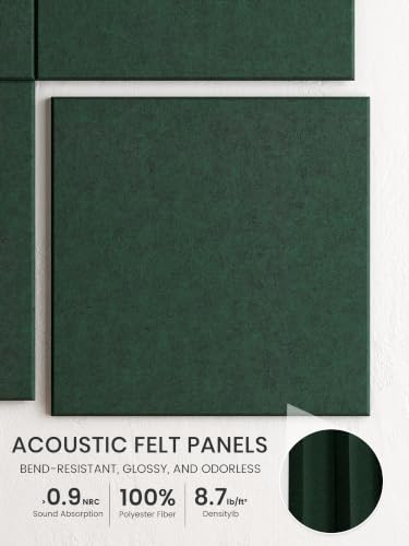 Large Cork Board Alternative 36x24 Inch with Felt Tiles & Pushpins