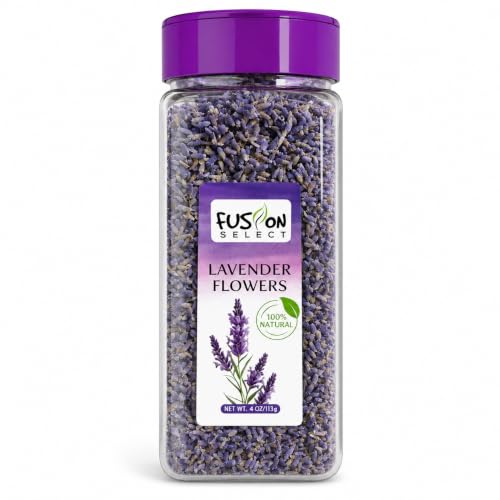 Dried Lavender Flowers for Tea & Crafts - 4 Oz Natural Lavender Buds