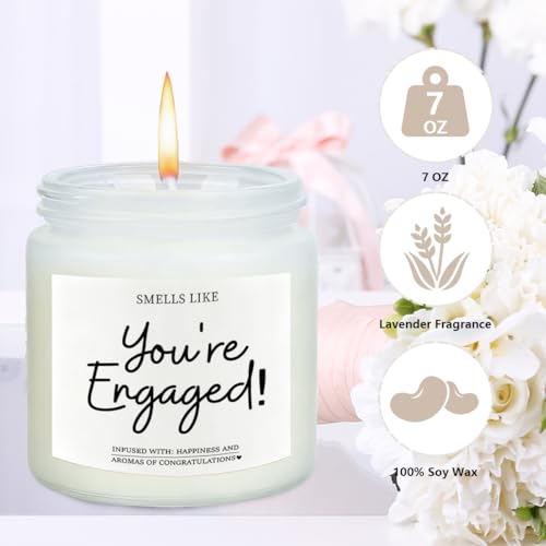 Engaged Gifts for Couples - Wedding & Engagement Party Decor Set - Engaged1