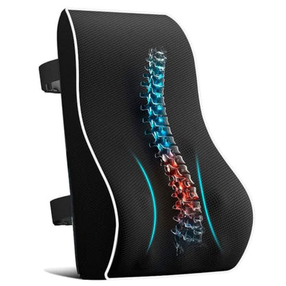 Lumbar Support Pillow for Honda HR-V LX 2016-2022 White Border / Normal
