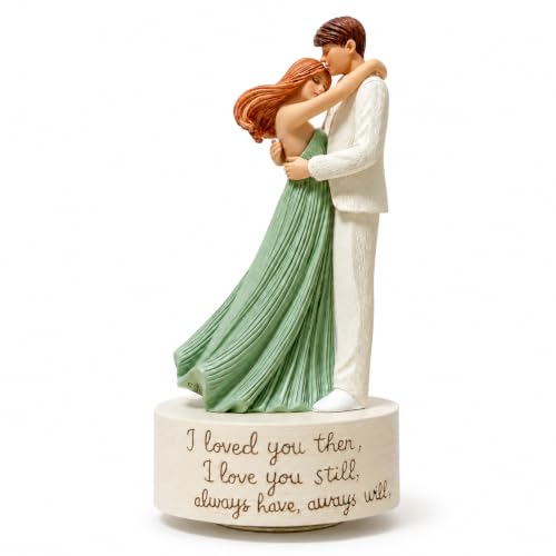 Romantic Couple Music Box with Love Message and Melodic Keepsake - Anniversary Gift