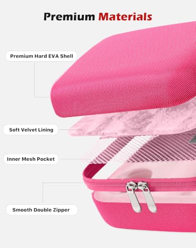 TiMOVO Hard EVA Carrying Case for Shark ChillPill - Magenta