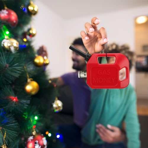 Mini Gas Can Ornament Money Holder - 2026 Christmas Decor - 1 Pack