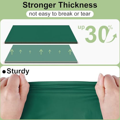 Disposable Green Christmas Tablecloth 54 x 108 Inches - Pack of 6