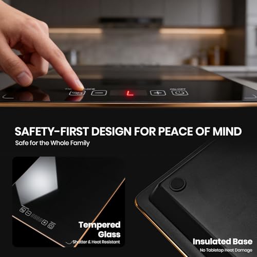 Modular Electric Food Warmer Tray with 7 Temp Settings & Timer - 33x15 Inch Buffet Warming Plate