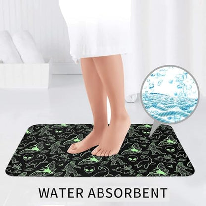 Microfiber Flannel Bath Mat Set 3-Piece Bathroom Rug Toilet Seat Cover Tub Mat
