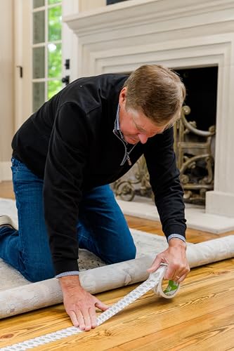Anti-Slip Rug Tape Roll 1.9 x 60ft for Hardwood, Tile, Vinyl & Concrete