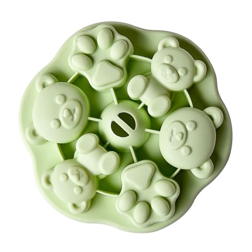 Silicone Bear Mold for Baby Food Ice Cream Jelly Baking and Freezing
