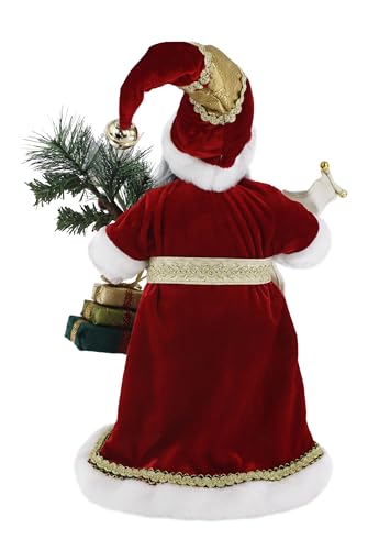 Windy Hill 16-inch Naughty or Nice Santa Name List Christmas Decor