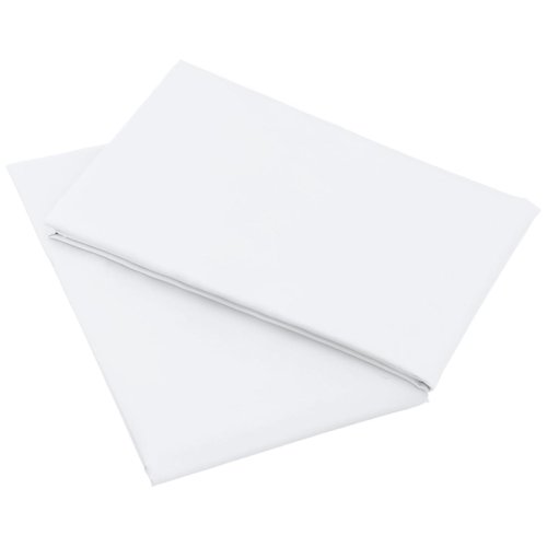 Nuzzle Pillow Cases King Size, 100% Cotton Pillowcases with Envelope Closure, White Pillow Covers 20 x 36 inches, Pillow Protector with 300 Thread Count Soft and Breathable