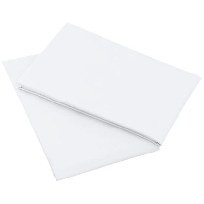 Nuzzle Pillow Cases King Size, 100% Cotton Pillowcases with Envelope Closure, White Pillow Covers 20 x 36 inches, Pillow Protector with 300 Thread Count Soft and Breathable