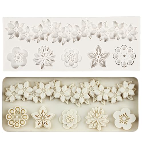 Flower Lace Silicone Mold for Cake Decorating - Style A