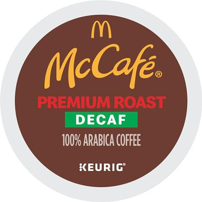 McCafe Premium Roast Decaf, Keurig Single Serve K-Cup Pods, Medium Roast Coffee Pods, 48 Count