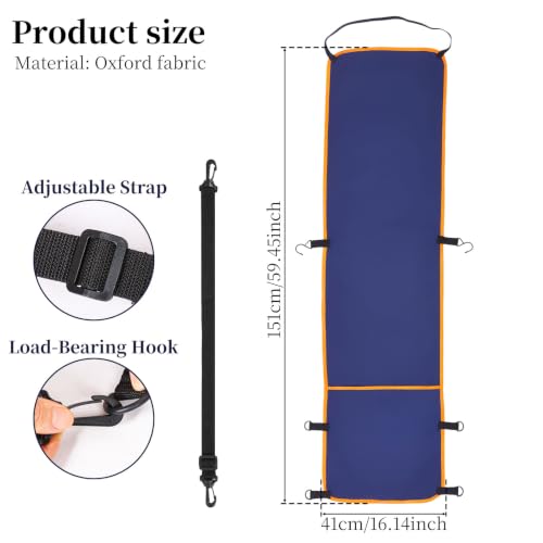 Travel Foot Hammock Adjustable Folding Airplane Footrest Sling