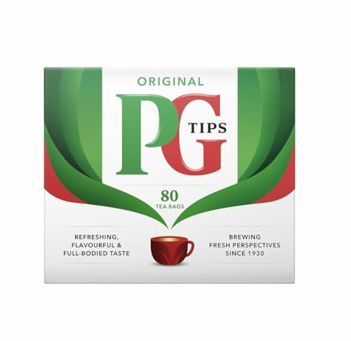 PG Tips Original Tea Bags 80 Count Box