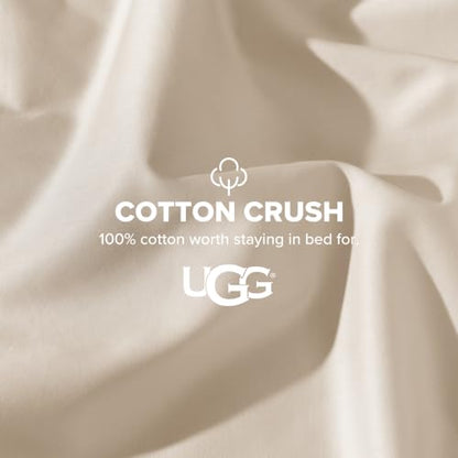 Cotton King Sheet Set - Cream / King Size 4 Piece Bed Sheets