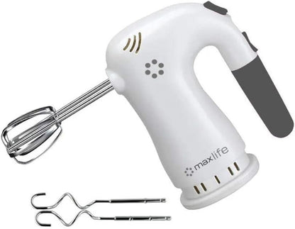 Regine Switzerland 5-Speed Electric Hand Mixer - Powerful Performance With Beater Stand, White