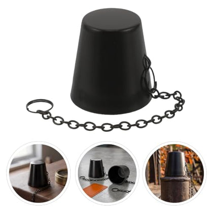 Outdoor Candle Snuffer Caps with Chain for Garden Torch Safety