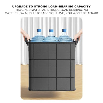 2PCS XXL (210L) Large Capacity Moving Storage Bags - Foldable Fabric Organizer for Bedding & Clothes