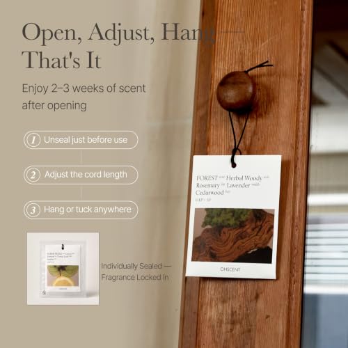 Soft Perfume Sachet - Scented Closet & Drawer Fragrance, Perfume-Grade, Made in Korea