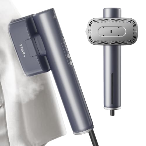 Handheld Travel Garment Steamer with Suction - Fast Wrinkle Remover