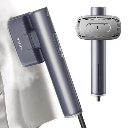 Handheld Travel Garment Steamer with Suction - Fast Wrinkle Remover