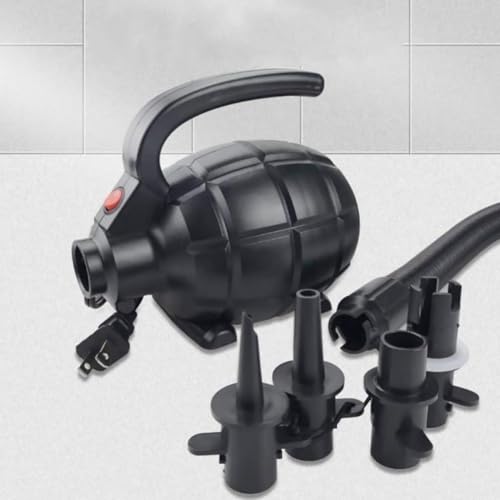 600W Portable Electric Air Pump for Inflatable Beds, Balloons & More