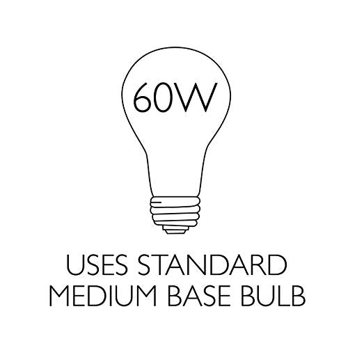 Design House 588525 Kimball Industrial Farmhouse 1-Light Indoor Dimmable Semi-Flush Ceiling Mount Light with Metal Shade for Kitchen Hallway Dining Room Bedroom, Matte Black