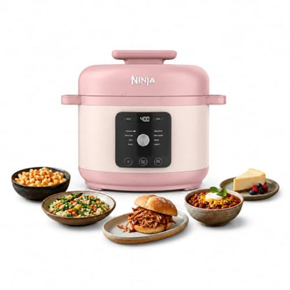 Ninja HyperHeat 9-in-1 Electric Pressure Cooker 6.5 Qt - Rose Quartz