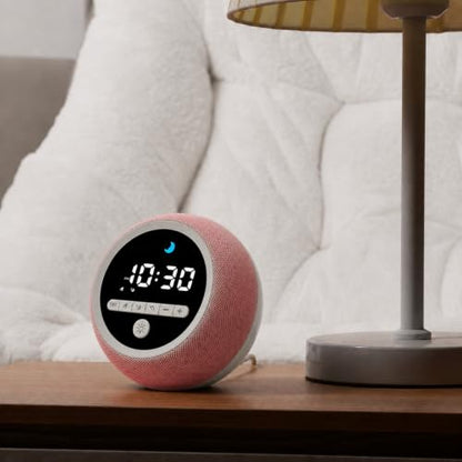 Kids Sleep Training Alarm Clock with Sun and Moon Night Light and Nap Timer